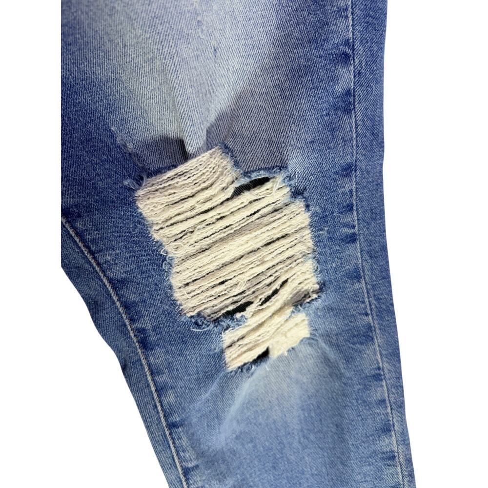 Madewell Curvy Perfect Vintage Jeans Size 25 High Rise Distressed Denim - Picture 13 of 14